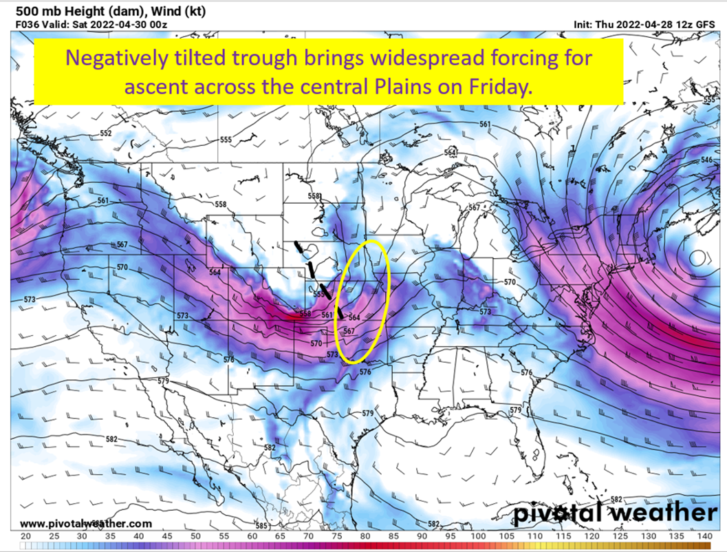 Central Plains Friday: Triple Point or Dryline?