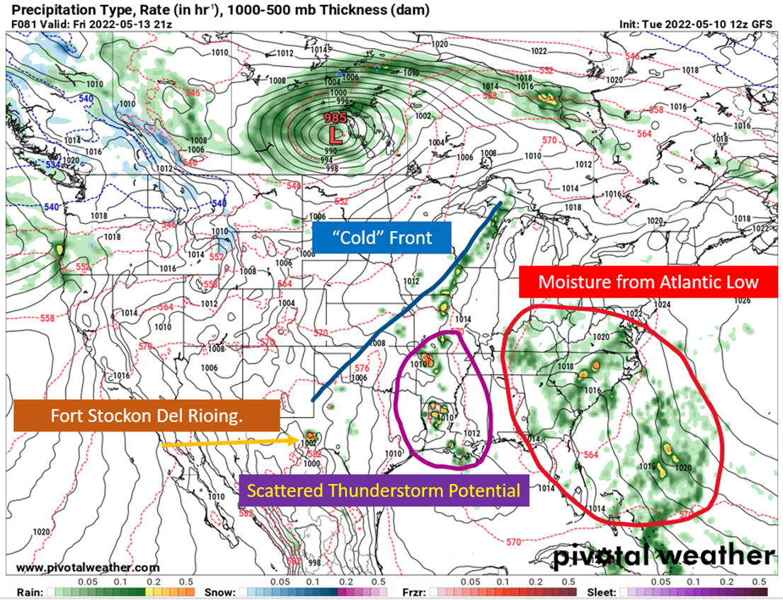 Rain Chances Return For The End Of The Week