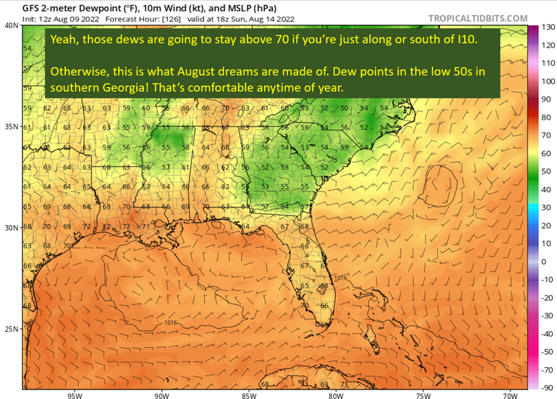 A Brief Cooldown In The Southeast And Watching The Tropics