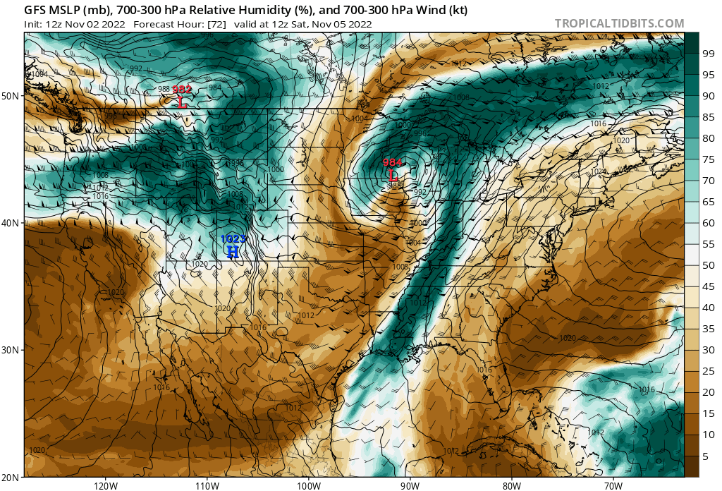 Hope You’ve Enjoyed Fall So Far. Looking Ahead At The Big Picture Into November.